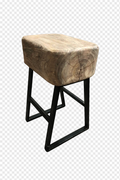 DALI BAR STOOL | SOLID TIMBER AND STEEL