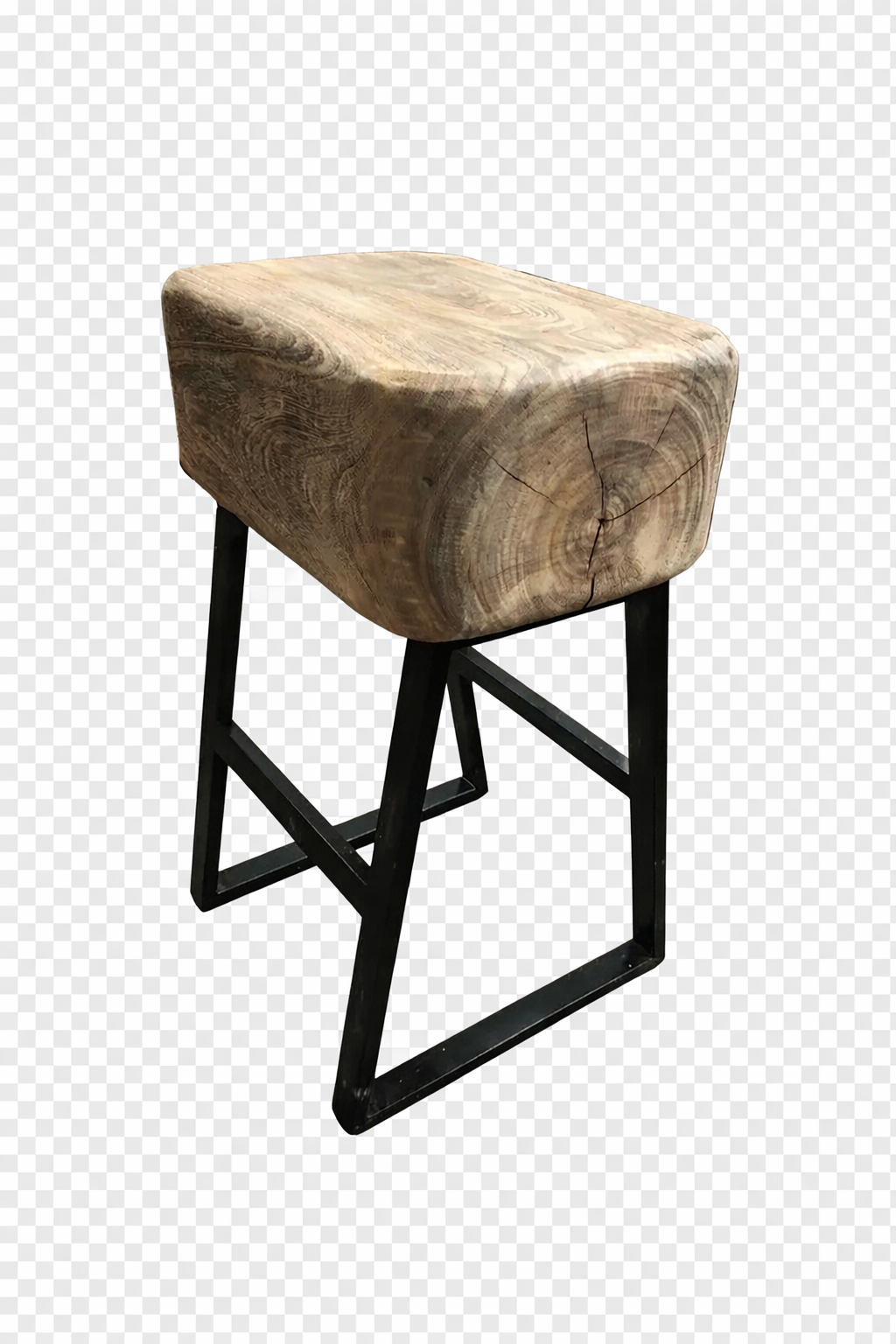DALI BAR STOOL | SOLID TIMBER AND STEEL