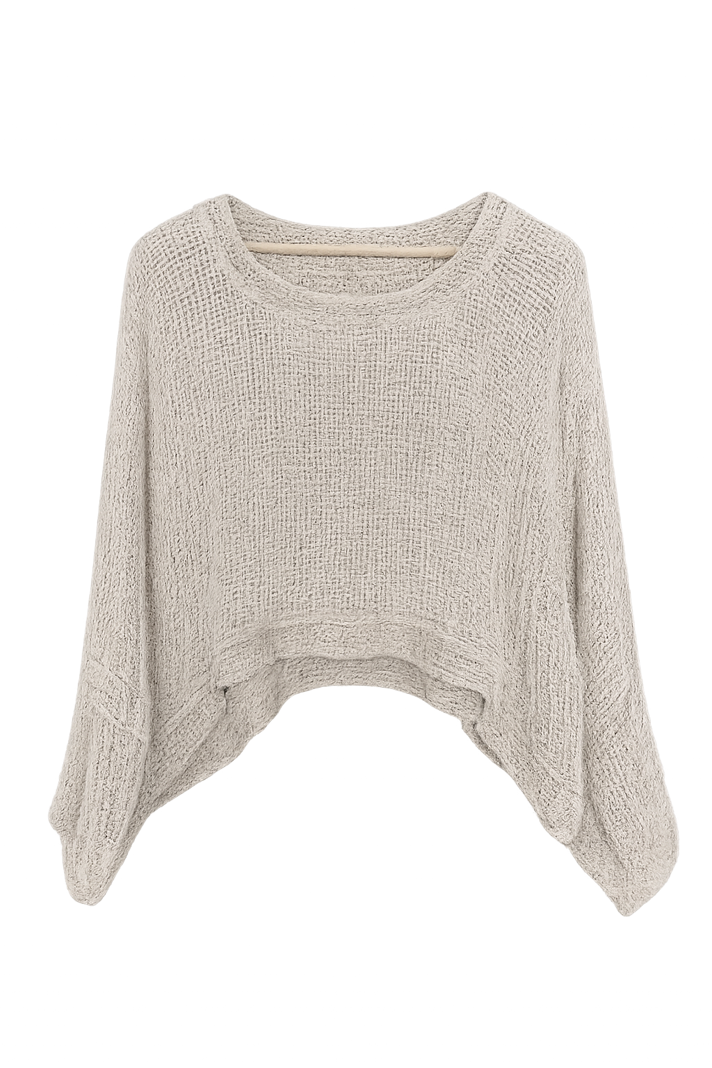 ELENA OPEN WEAVE MESH LINEN TOP – STONEWASHED NATURAL
