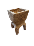 PERSEGI WOODEN BOWL ON 4 LEGS