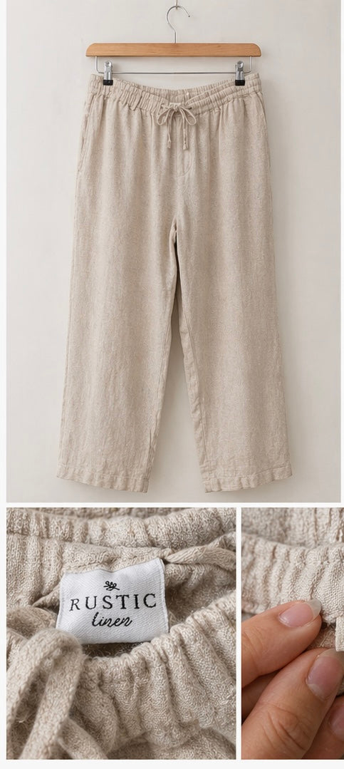 MARK LINEN PANTS – NATURAL