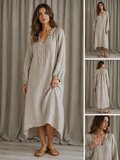 EMMA DRESS – NATURAL