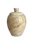 APPLE — MARBLE BOWL WITH LID