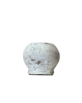 BAYI SMALL ROUND PLANTER | EARTHENWARE | VASE SAND | WHITE | 24CM