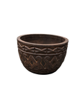 CURVER WOODEN BOWL
