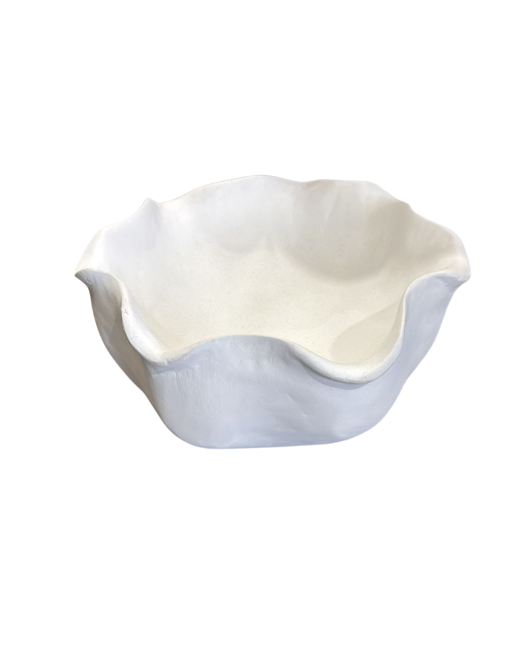 CLAM SHAPE WOODEN BOWL – 40cm