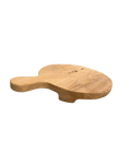 RECLAIMED TEAK BOARD ON LEGS WITH A HANDLE | 30CM