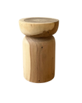 OYSTER SIDE TABLE| STOOL | SUAR WOOD