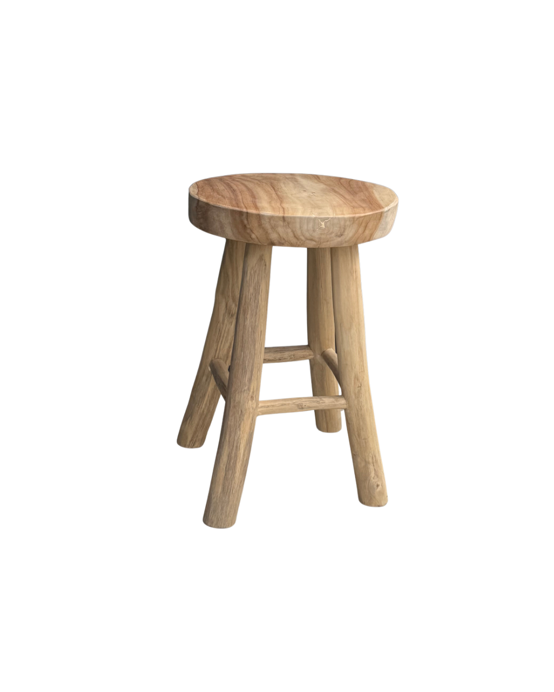 BUNDAR STOOL | TEAK WOOD