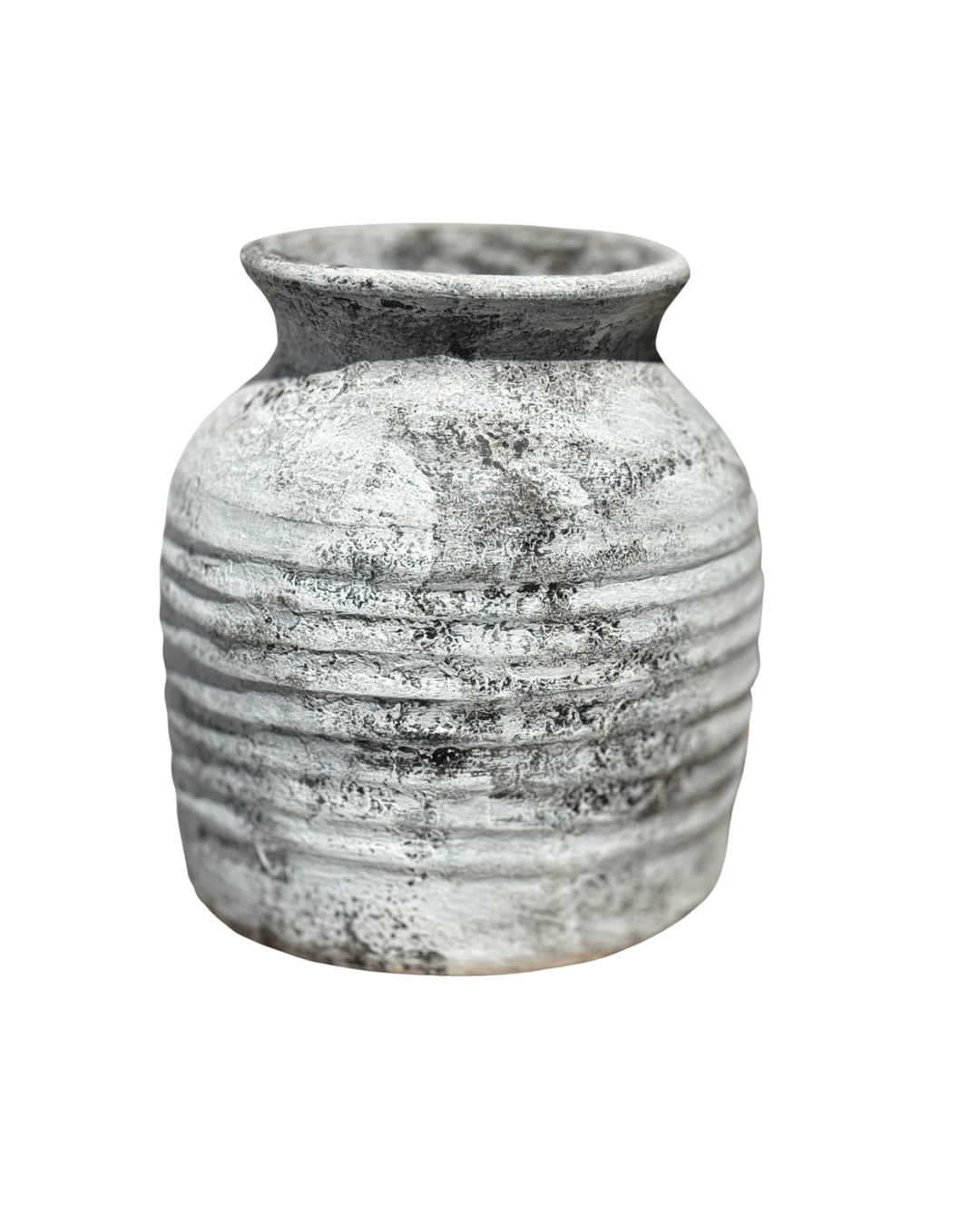 WUJUD TEXTURED EARTHENWARE VASE
