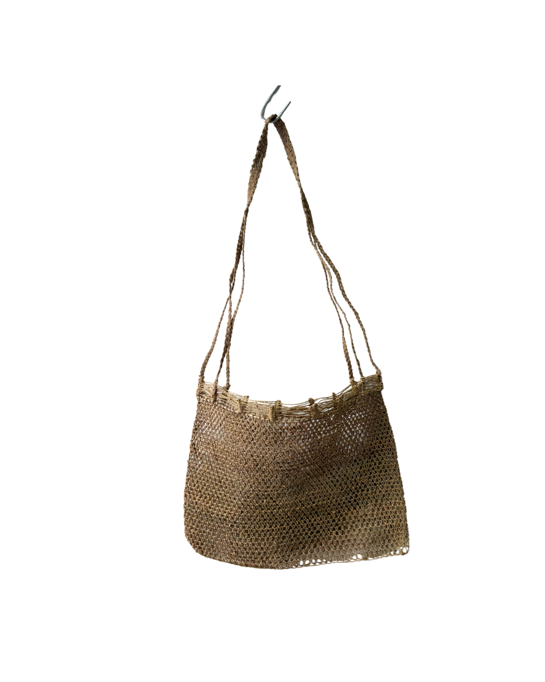 HAND-WOVEN MARKET SHOULDER BAG
