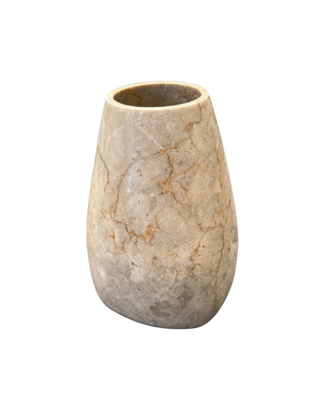 CREAM MARBLE VASE