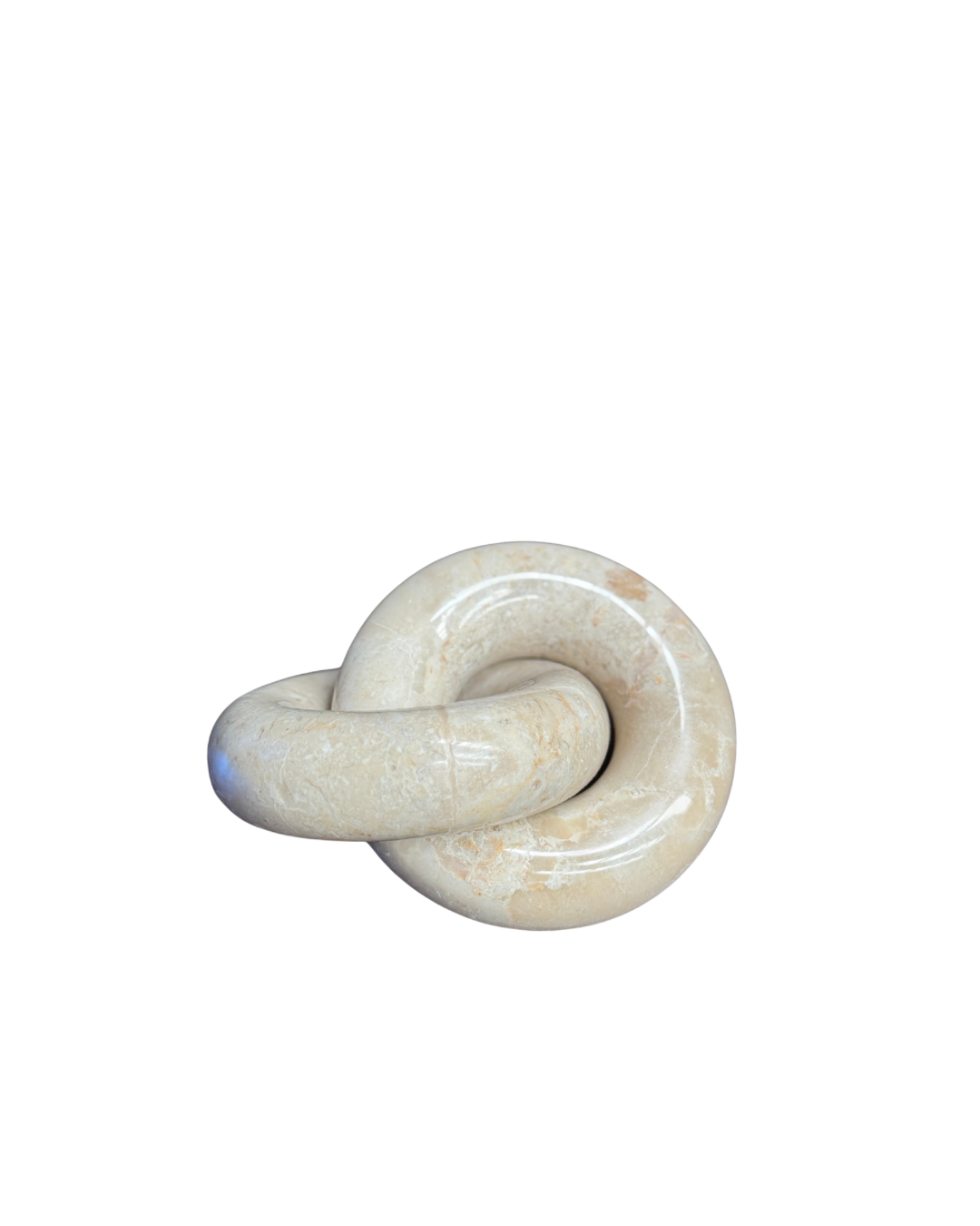 MARBLE CHAIN LINK SCULPTURE