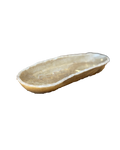 LONG OVAL ONYX / MARBLE BOWL