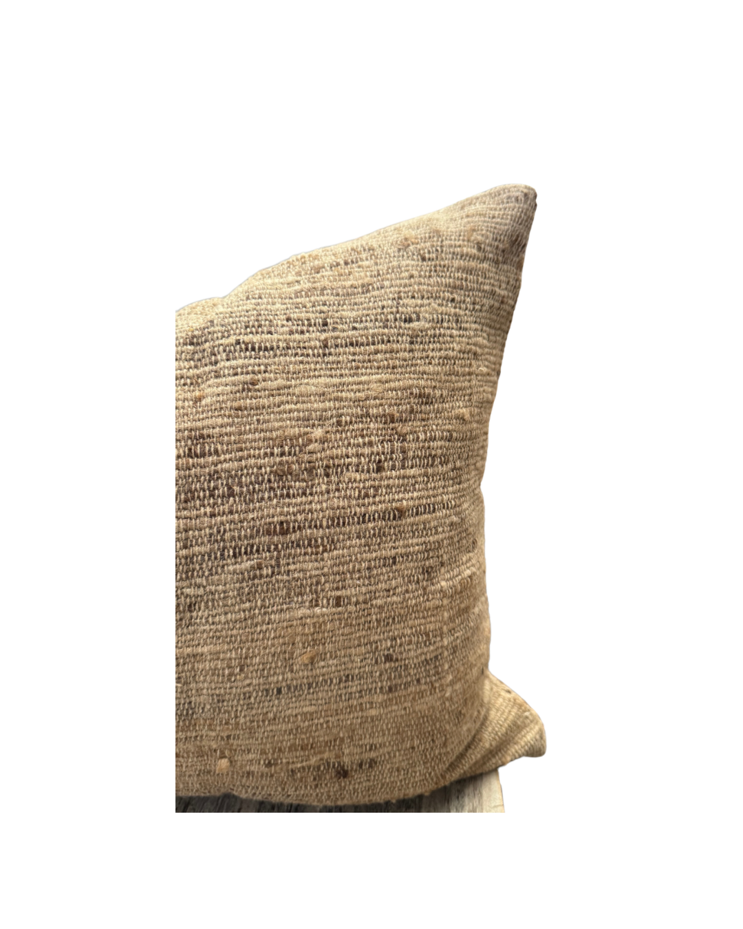 RAW SILK CUSHION COVER 40x60CM | NATURAL