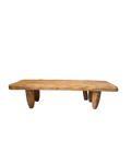 RUSTIC TEAK COFFEE TABLE / BENCH