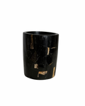 FOSSILISED WOOD BEAKER BLACK | CREAM CUP