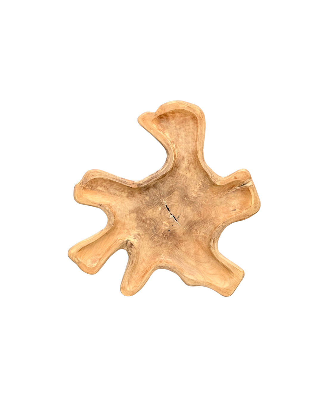 ANEH ROOT TRAY – NATURAL TEAK