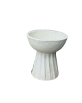 UBUR VASE – WHITE EARTHENWARE