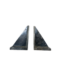 MARBLE TRIANGLE BOOKENDS (SET OF 2)